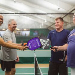 Pickleball players at Parkside Fitness