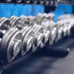 Dumbbells at Parkside Fitness